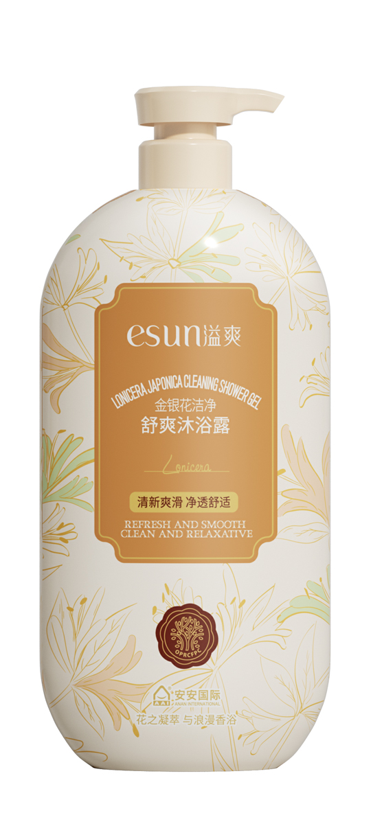 2003网站太阳集团国际金银花清洁舒爽沐浴露
