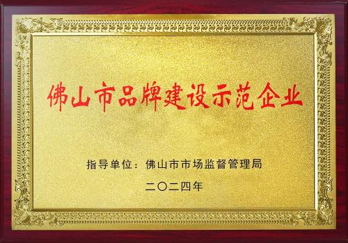 佛山市品牌建设树模企业